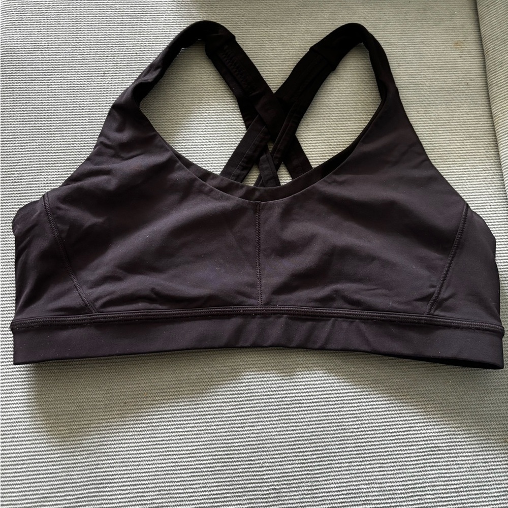 Women's Black Lululemon Bra